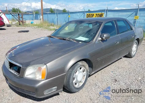 2001 Cadillac Deville Livery Pkg from USA, damaged, VIN 1G6KD54Y91U206425